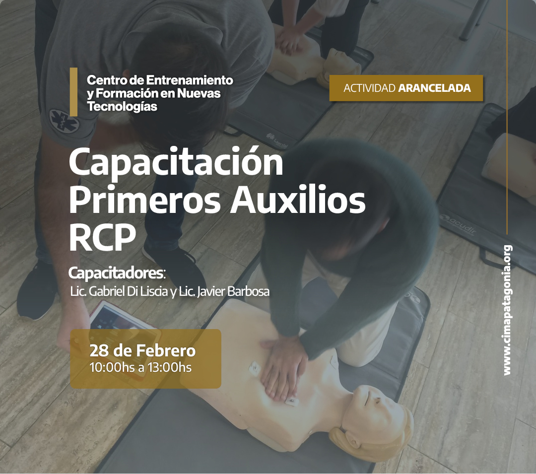 Capacitación Primeros Auxilios – RCP (3ra EDICIÓN)
