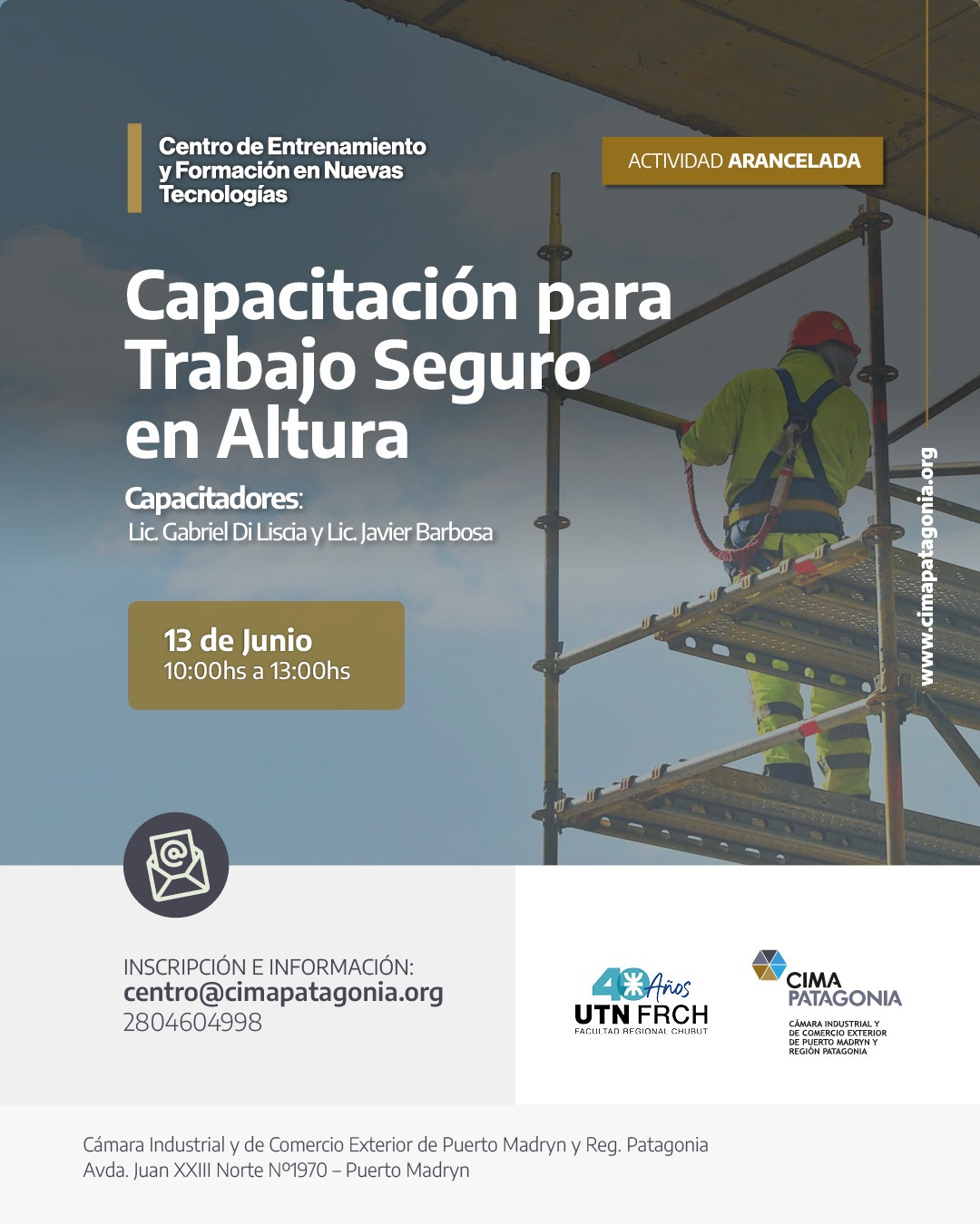 Capacitación para Trabajo Seguro en Altura