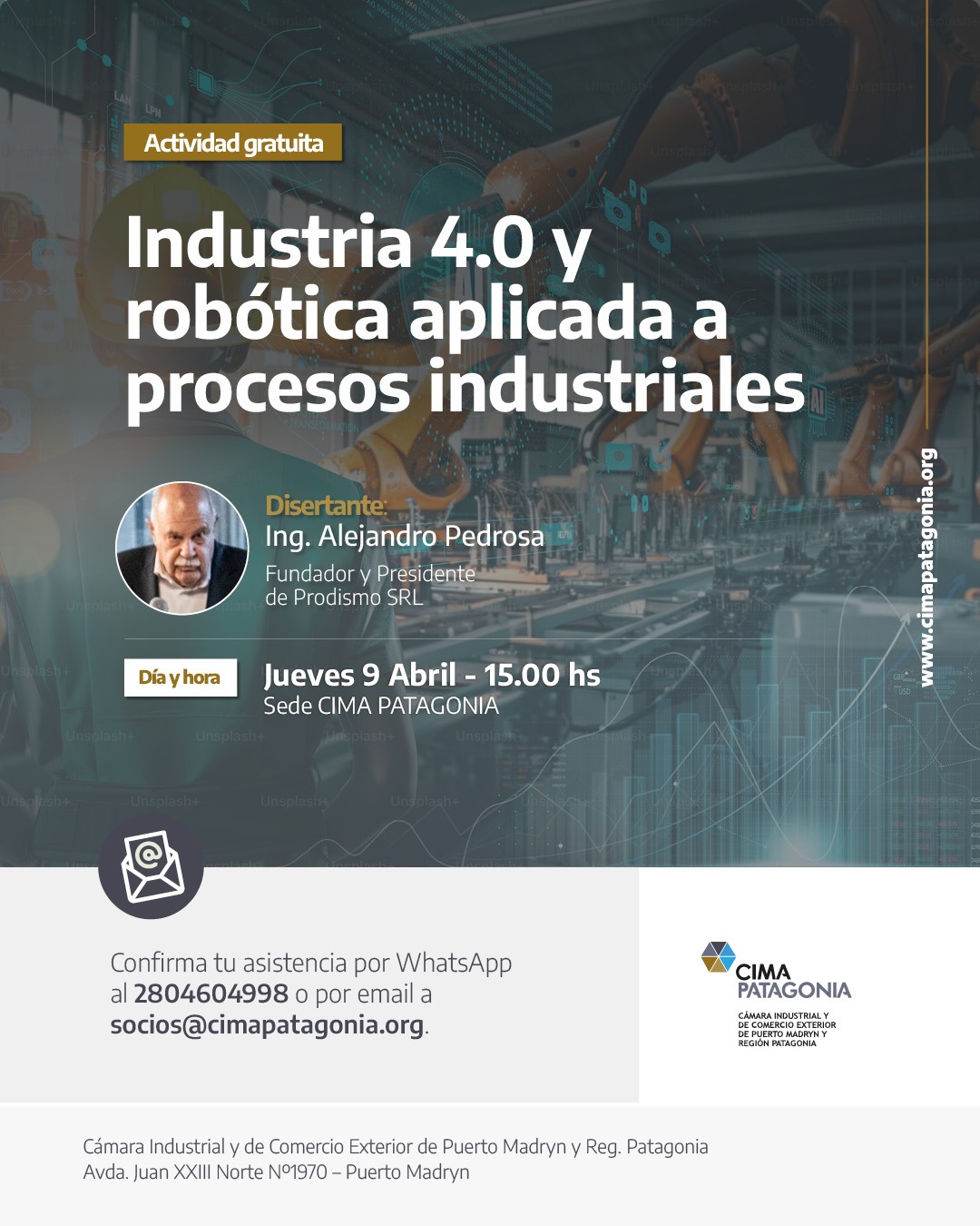 Industria 4.0 y robótica aplicada a procesos industriales